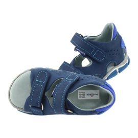 Mazurek Leather boys with navy blue Velcro 314 5 Mazurek Leather boys with navy blue Velcro 314 5