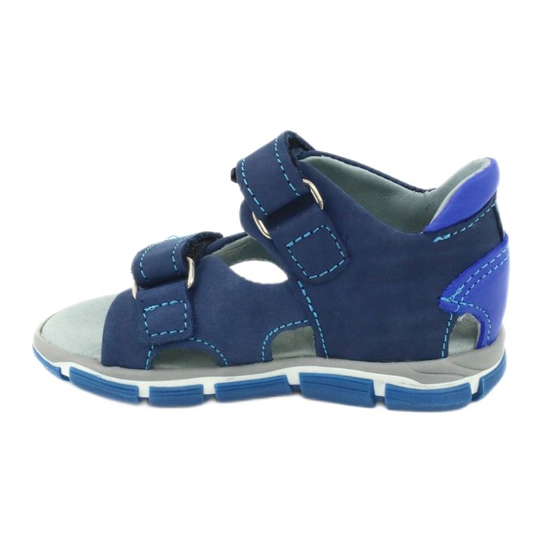 Mazurek Leather boys with navy blue Velcro 314 1 Mazurek Leather boys with navy blue Velcro 314 1