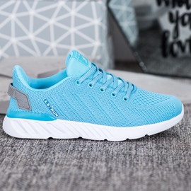 Ax Boxing Light Openwork Sport Shoes blue 2