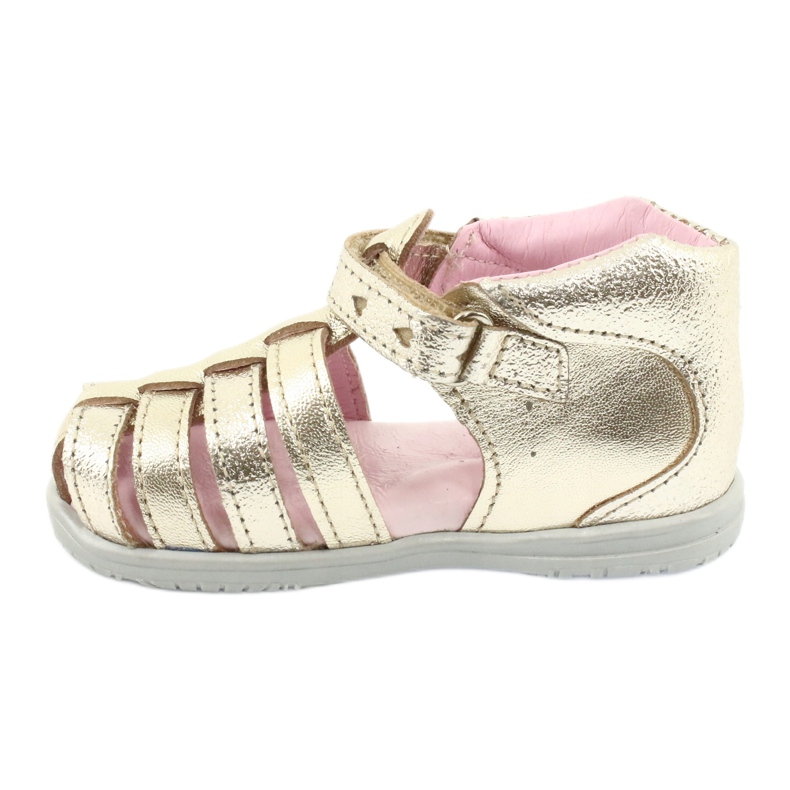 Mazurek 245 gold leather sandals golden 1