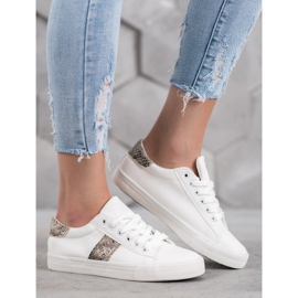 SDS Sports Shoes On Thick Sole white 2 SDS Sports Shoes On Thick Sole white 2