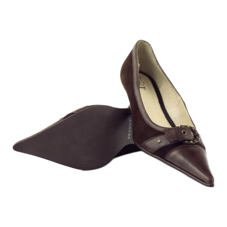 Eksbut Brown leather pumps 4 Eksbut Brown leather pumps 4