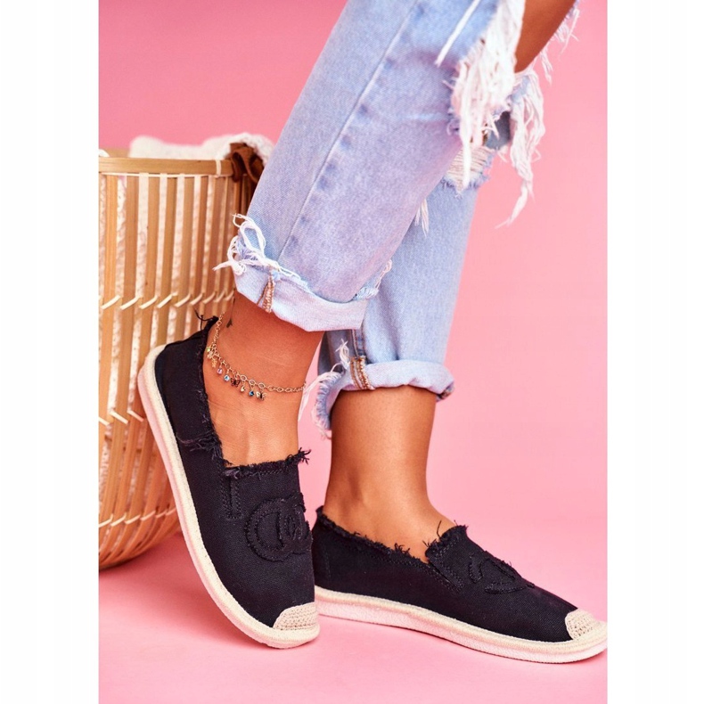 PS1 Flaure Black Women's Espadrilles 1