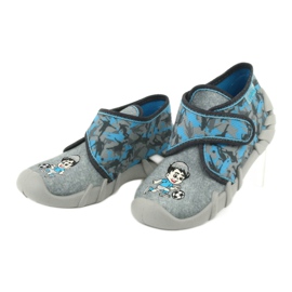Befado children's shoes 523P014 blue grey 4