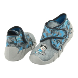 Befado children's shoes 523P014 blue grey 5