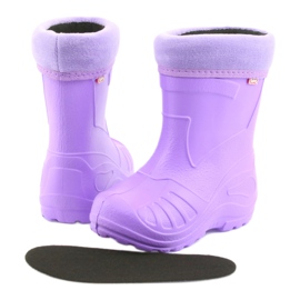 Befado children's purple rain boots 162Y102 4