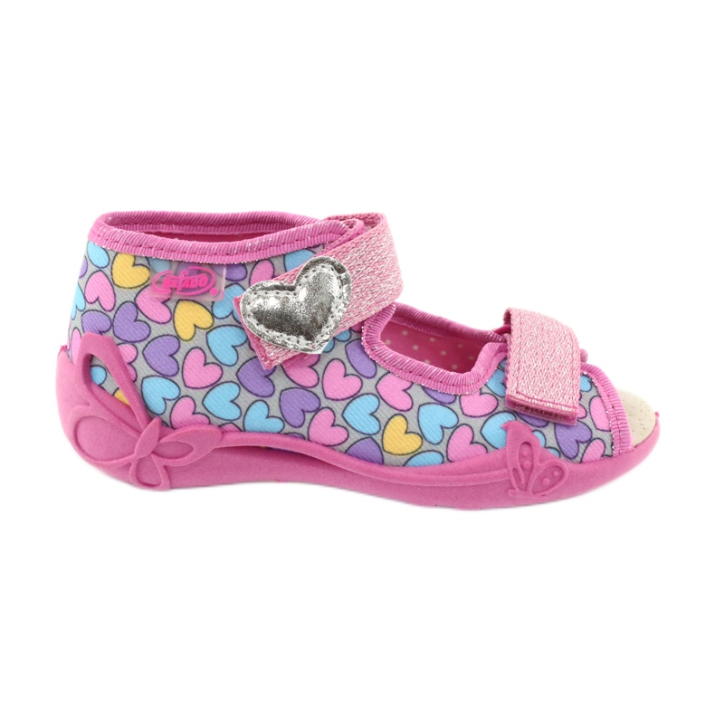 Befado yellow children's shoes 342P014 pink 1