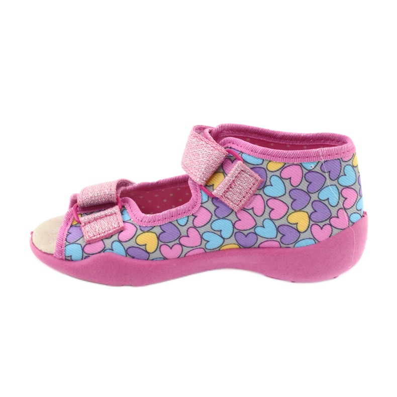 Befado yellow children's shoes 342P014 pink 2