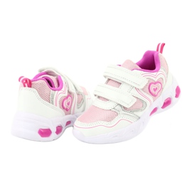Evento Glowing sports shoes NEWS 20DZ55-1778 white pink grey 3