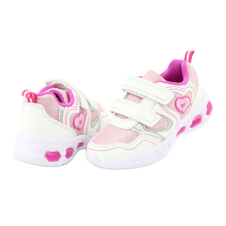 Evento Glowing sports shoes NEWS 20DZ55-1778 white pink grey 3 Evento Glowing sports shoes NEWS 20DZ55-1778 white pink grey 3