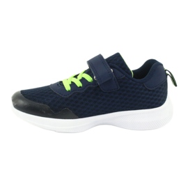 Sports shoes for Velcro navy blue/Green News 20Z55-2312 1