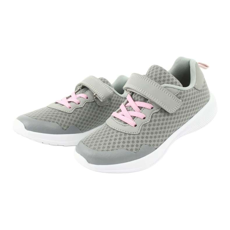 Evento 20Dz55-2312 Sports shoes for gray-pink Velcro grey 2 Evento 20Dz55-2312 Sports shoes for gray-pink Velcro grey 2