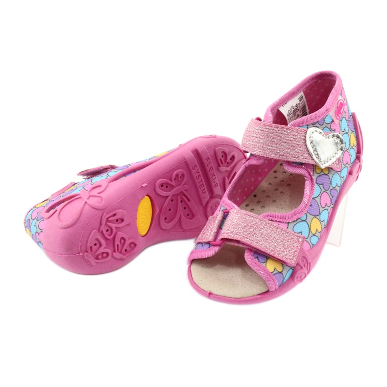Befado yellow children's shoes 342P014 pink 4 Befado yellow children's shoes 342P014 pink 4