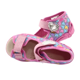 Befado yellow children's shoes 342P014 pink 5