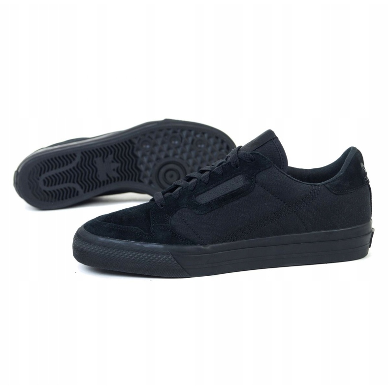 Adidas Continental Vulc M EF3531 shoes black 1