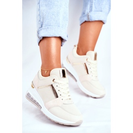 ADY Women's Sport Sneakers Beige Sparks 2