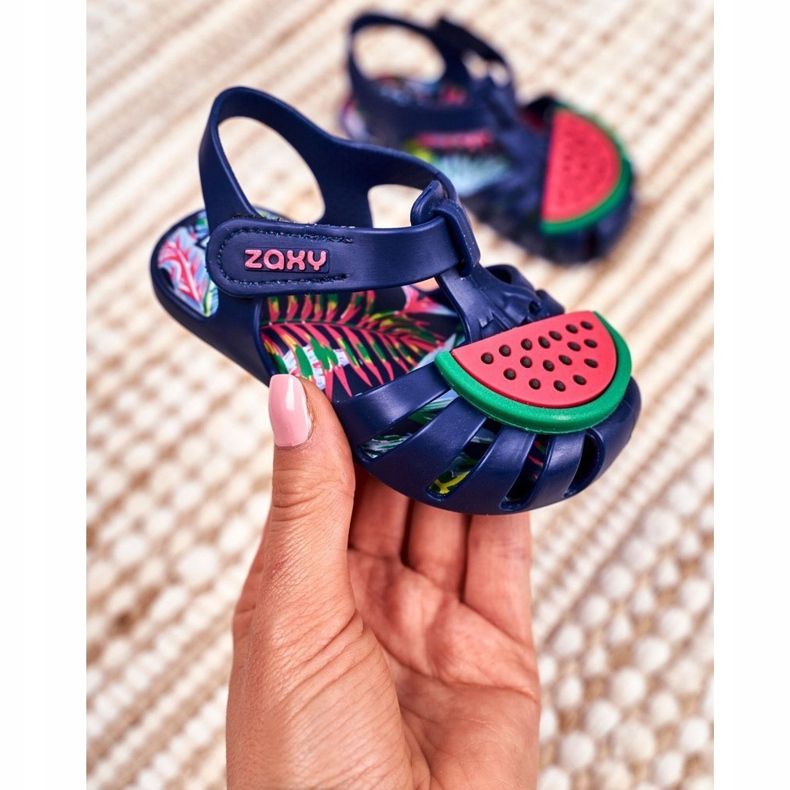 Children's Sandals With Velcro Fragrant Watermelon ZAXY FF3855013 navy blue 1