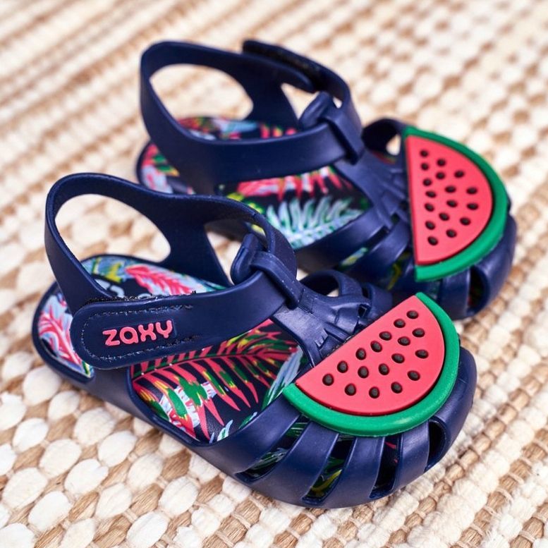 Children's Sandals With Velcro Fragrant Watermelon ZAXY FF3855013 navy blue 2
