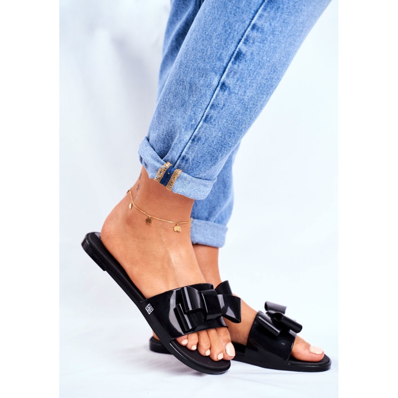 Women's Slippers Fragrant Rubber ZAXY Black FF285014 1