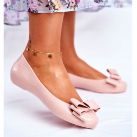 Women's Fragrant Rubber Ballerinas ZAXY Light Pink FF285058 1