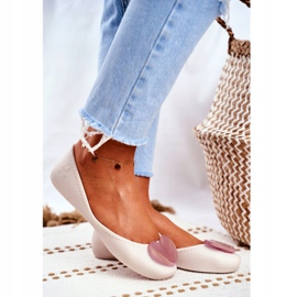 Women's Scented Rubber Ballerinas ZAXY Beige FF285051 2 Women's Scented Rubber Ballerinas ZAXY Beige FF285051 2