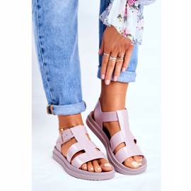 Women's Fragrant Rubber Sandals ZAXY Beige FF285025 1
