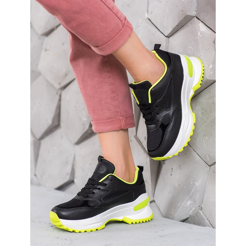 SHELOVET Black Sports Sneakers 1 SHELOVET Black Sports Sneakers 1