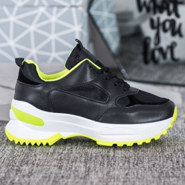 SHELOVET Black Sports Sneakers 2 SHELOVET Black Sports Sneakers 2