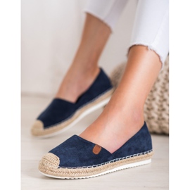 SHELOVET Classic Espadrilles blue 1