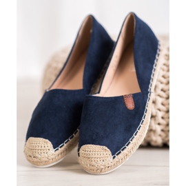 SHELOVET Classic Espadrilles blue 2 SHELOVET Classic Espadrilles blue 2