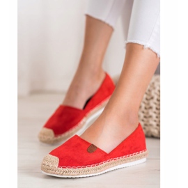SHELOVET Classic Espadrilles red 1