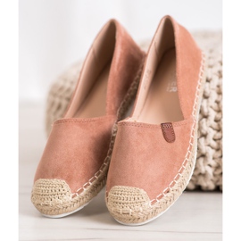 SHELOVET Classic Espadrilles pink 2