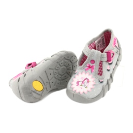 Befado children's shoes 110P359 pink grey 4