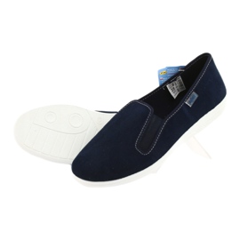 Befado youth pvc shoes 401Q047 navy blue 3