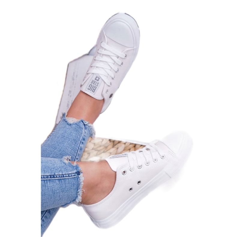 Women's Sneakers Big Star White V274869 4