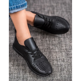 Camo Openwork Sneakers With Eco Leather black 2