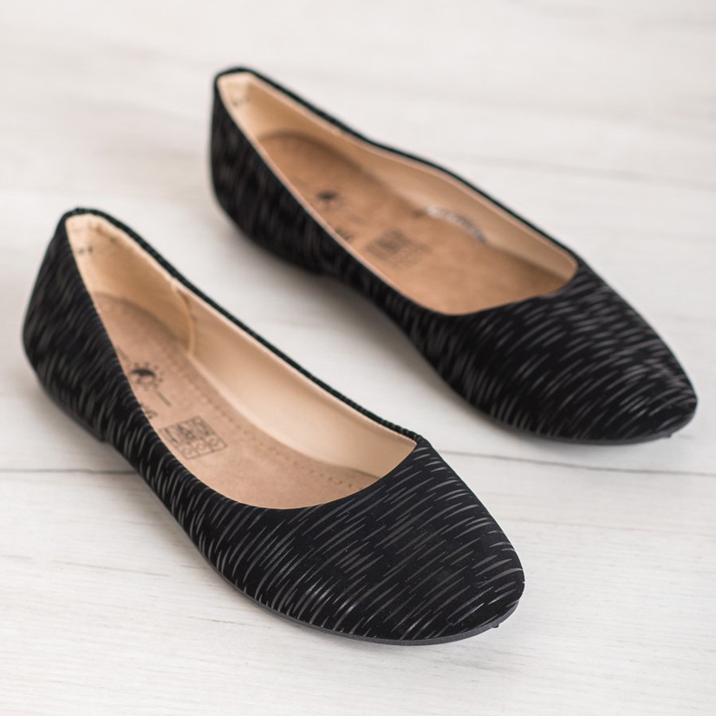 BAOLIKANG Black Ballerina With A Pattern 2 BAOLIKANG Black Ballerina With A Pattern 2