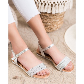Emaks Comfortable women's sandals grey 1