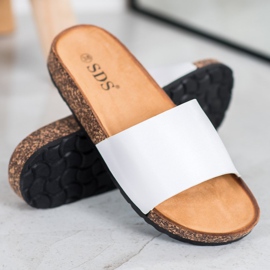 SDS Classic Slippers white 1