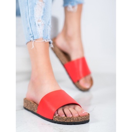 SDS Classic Slippers red 1