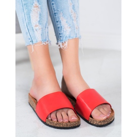 SDS Classic Slippers red 2