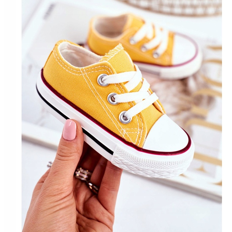 FRROCK Children's Classic Yellow Filemon Sneakers 2 FRROCK Children's Classic Yellow Filemon Sneakers 2