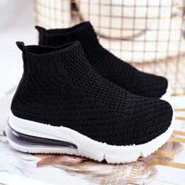 FRROCK High Sport Children's Shoes Black Tobi 1