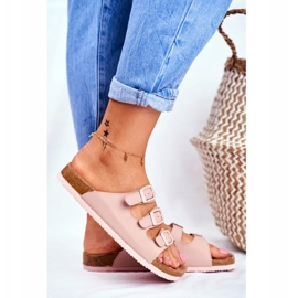 Women's Slippers Big Star Powder Pink FF274627 2 Women's Slippers Big Star Powder Pink FF274627 2