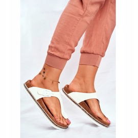 Women's Flip-flops Big Star White FF274631 2