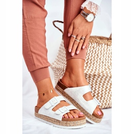 Women's Slippers Big Star White FF274665 1