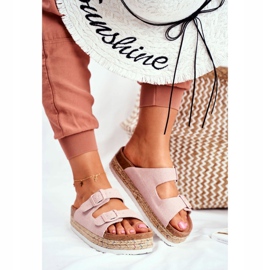 Women's Slippers Big Star Pink FF274669 1