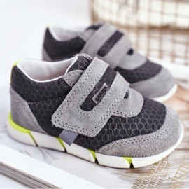 Bartek S.A. Children's Brogues for Boys Gray Bartek T-71949 / SA1 grey 1