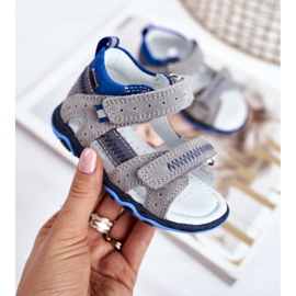Bartek S.A. Children's sandals for boys Bartek T-71824 / 76G grey 2
