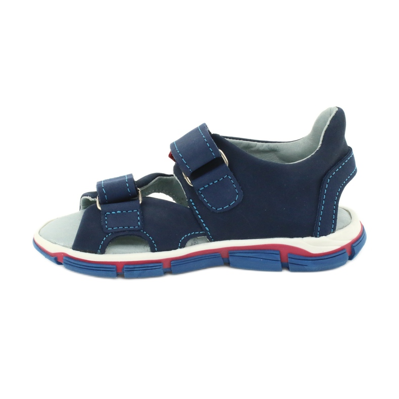 Velcro sandals Mazurek 314 navy blue 1